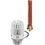 Heimeier Thermostat-Kopf 6672-00.500 R 1/2x128mm, weiß, Wendel-Tauchfühler