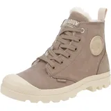 Palladium Pampa Hi Zip WL Damen grau, Größe 39