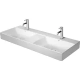 Duravit DuraSquare Doppelwaschtisch 120 x 47 cm weiß 2353120041
