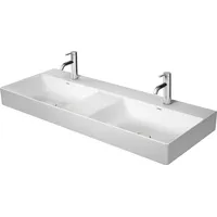 Duravit DuraSquare Doppelwaschtisch 120 x 47 cm weiß 2353120041