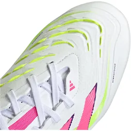 adidas Predator Pro FG Herren Cloud White/Lucid Pink/Lucid Lemon 47 1/3