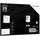 ALLboards Glasboard 60 x 40 cm Schwarz