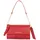 Valentino Hira Schultertasche Kunstleder Rot