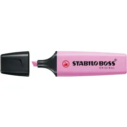 Textmarker - STABILO BOSS ORIGINAL Pastel - Einzelstift - frische Fuchsie