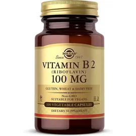 Solgar Vitamin B2 Kapseln 100 mg 100 St.