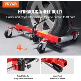 Vevor Wagenheber Aluminium 4 Stk. 680 kg