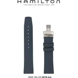 Hamilton Silikon Everest Band-set Kautschuk-blau-20/18 H691.163.102 - blau