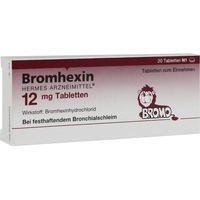Hermes Arzneimittel Bromhexin Hermes Arzneimittel 12 mg Tabletten