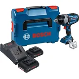Bosch GDS 18V-1600 HC Professional Akku Schlagschrauber 18 V 1600 Nm 3/4'' BITURBO Brushless + 2x ProCORE Akku 4,0 Ah + Ladegerät + L-Boxx