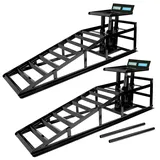 Baumarktplus 2x hydraulischer Auffahrbock Auffahrrampe Pkw KfZ Wagenheber höhenverstellbar