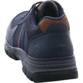 Rieker Schnürschuh - Dunkelblau Kunstleder Größe: 46 Normal - Blau - 46