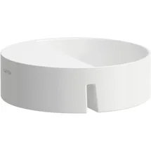 Laufen Ablage, für Badewanne, D= 270 mm, Marbond, weiß,