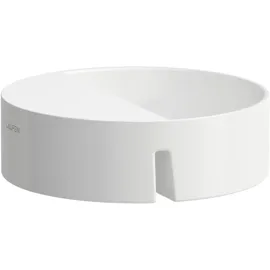 Laufen Ablage, für Badewanne, D= 270 mm, Marbond, weiß,