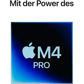 Apple Mac Mini "Mac Mini M4 Pro", silber, Mac OS, 64 GB RAM 2000 GB SSD, Computer
