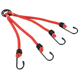 Fischer Unisex – Erwachsene Spanngurt, rot,