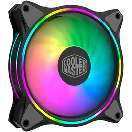 Cooler Master MF120 HALO 3in1 - Gehäuselüfter - 120 mm 1 x), PC Lüfter, Schwarz mit RGB LED - 30 dBA