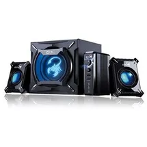 Genius SW-G2.1 2000 Ver.ii PC-Lautsprecher, Subwoofer, 38 Watt RMS