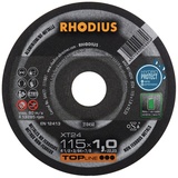 Rhodius XT24 210450 Trennscheibe gerade 115mm NE-Metalle