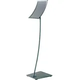 Sprintis update displays Infoständer Konkav silber DIN A4 29,5 x 29,5 x 109,0 cm, 1 St.
