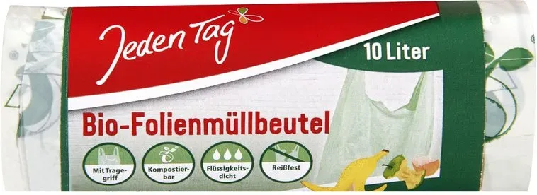 Jeden Tag Bio-Müllbeutel 10L