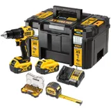 DeWalt Akku-Schlagbohrschrauber DCD709 Set inkl. 2 x 5,0 Ah + Schnellladegerät