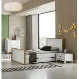 aea Garnitur Kinderzimmer Bett Kinderbett Kindermöbel Weiß