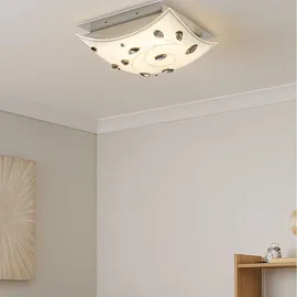 ESTO Deckenlampe 1x LED 18W eckig silber