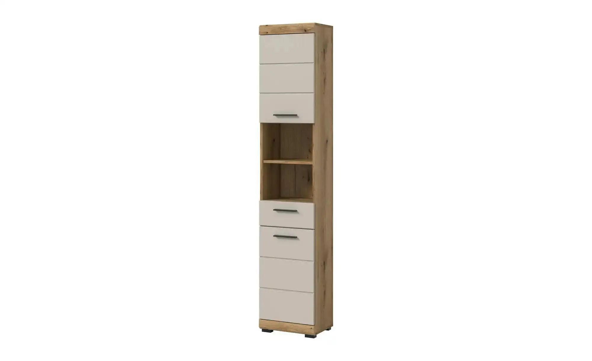 Hochschrank  Schloonsee , holzfarben , Maße (cm): B: 37 H: 191