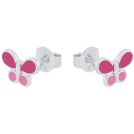 Prinzessin Lillifee Ohrstecker Schmetterling rosa 2037947 Silber 925