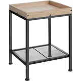 Tectake Rochester Braun Eiche 41 x 41 x 56 cm
