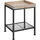 Tectake Rochester Braun Eiche 41 x 41 x 56 cm