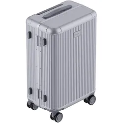 XIAOMI Luggage Aluminium Frame 24" Rollkoffer, Silver