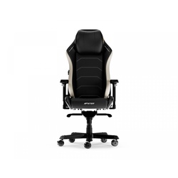 DXRacer MASTER XL Schwarz & Weiß Mikrofaser Leder