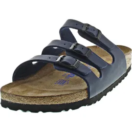 Birkenstock Florida Weichbettung Birko-Flor schmal blau 39