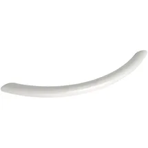 Grimme ø Griff Meduna Schubladengriff B 152 mm, Gebogen Möbelgriff Stahl, weiß