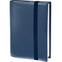Terminkalender Time & Life Pocket 10x15cm metallicblau 2024