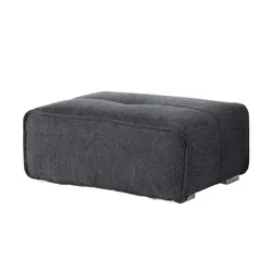 Hocker  London ¦ schwarz ¦ Maße (cm): B: 103 H: 44 T: 72