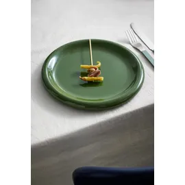 Hay Teller Set Barro Ø Ø24 cm, grün (2er-Set)