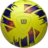 Wilson NCAA Vivido Replica Fußball, Aus texturiertem PU, Spiegelt den Offiziellen NCAA-Wettkampfball wider, Farbe: Optic Yellow, Größe: 5