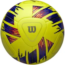 Wilson NCAA Vivido Replica Fußball, Aus texturiertem PU, Spiegelt den Offiziellen NCAA-Wettkampfball wider, Farbe: Optic Yellow, Größe: 5
