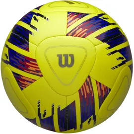 Wilson NCAA Vivido Replica Fußball, Aus texturiertem PU, Spiegelt den Offiziellen NCAA-Wettkampfball wider, Farbe: Optic Yellow, Größe: 5