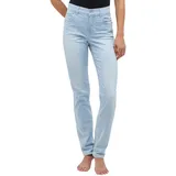 Angels Jeans Cici Straight Fit in hellblauem Bleached-D40 / L28