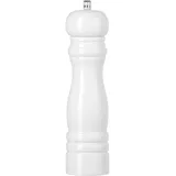 HENDI Salzmühle, aus Holz, Weiß,