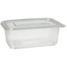 Papstar Verpackungsbecher mit Klappdeckeln 50 St. Transparent