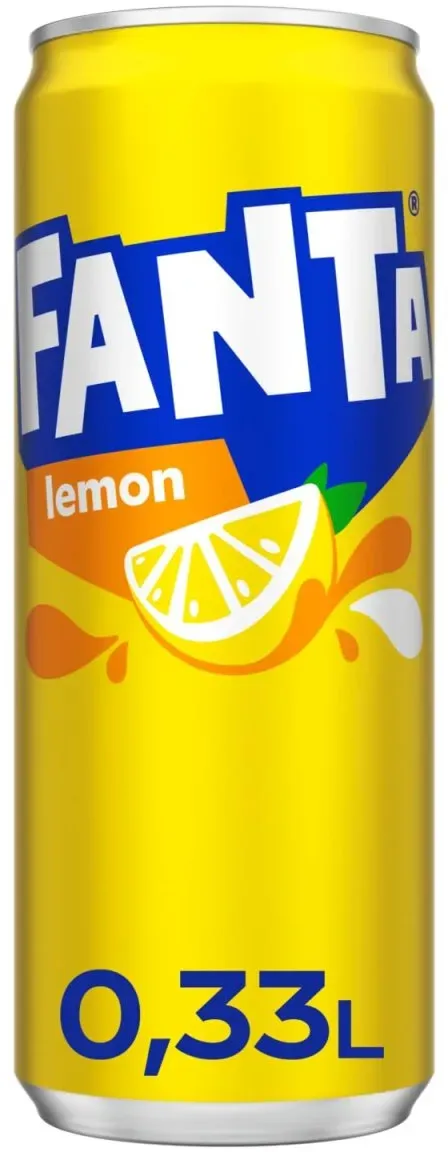 Fanta Lemon wenig Kalorien Dose 0,33l