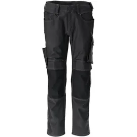 Mascot Hose mit Knietaschen, cotton+ Hose 82C64 schwarz/dunkelanthrazit