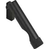 ALLES IM GRIFF Klappgriff Akmon LA 83mm - klappbarer Möbelgriff Höhe 83mm, Zinkdruckguss schwarz matt