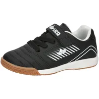 LICO Unisex Kinder Chaska Vs Hallenturnschuhe, Schwarz Weiss, 39