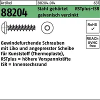 Industrial Quality Supplies ART 88204 RSTplus Schrauben für Kunststoff