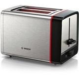 Bosch TAT6M420 Toaster 2 Scheiben, 970 W, Edelstahl